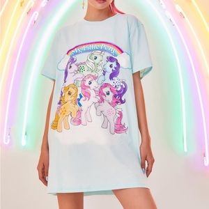 Dolls kill my little pony oversized boyfriend tee small new